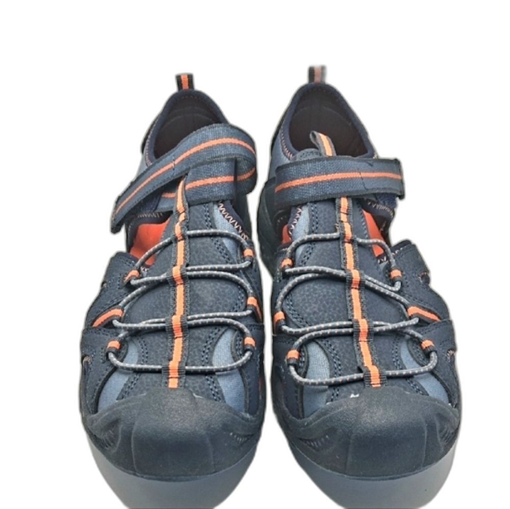 Merrell Kid's Hydro 2 Water Hiking Sandals Sz 6Y Navy Orange Outdoor Adventure